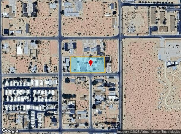  62044 Chollita Rd, Joshua Tree, CA Parcel Map