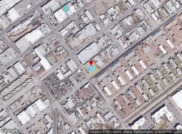  2001 Magoffin Ave, El Paso, TX Parcel Map