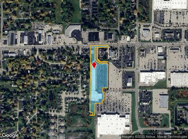  3413 E Main St, Richmond, IN Parcel Map