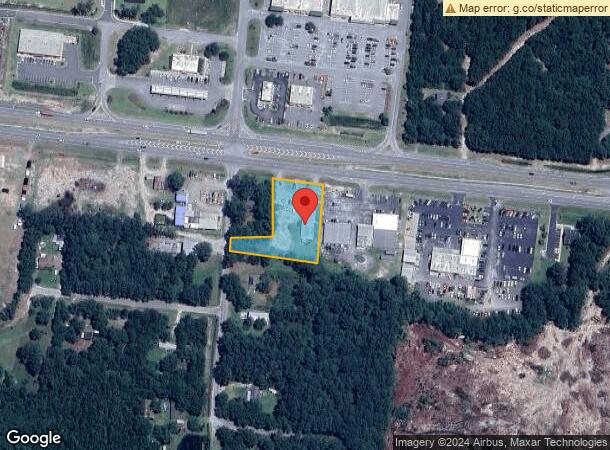  1438 Ga Highway 21 S, Springfield, GA Parcel Map