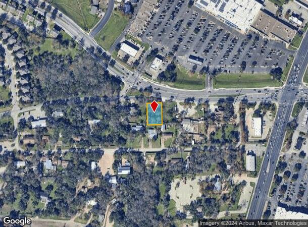  2107 W Slaughter Ln, Austin, TX Parcel Map