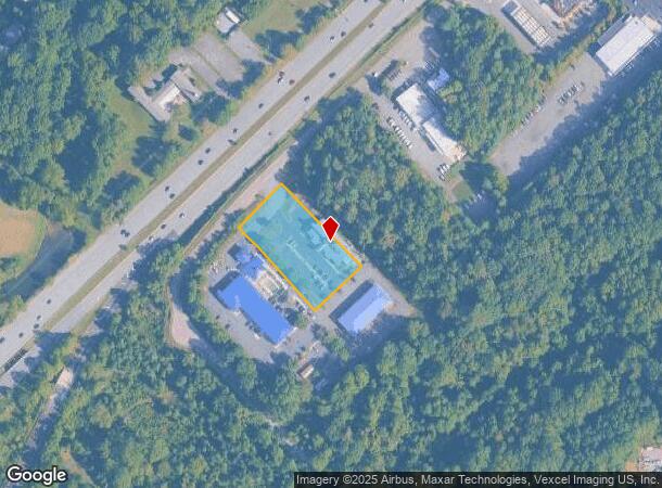  7373 Comfort Inn Dr, Warrenton, VA Parcel Map