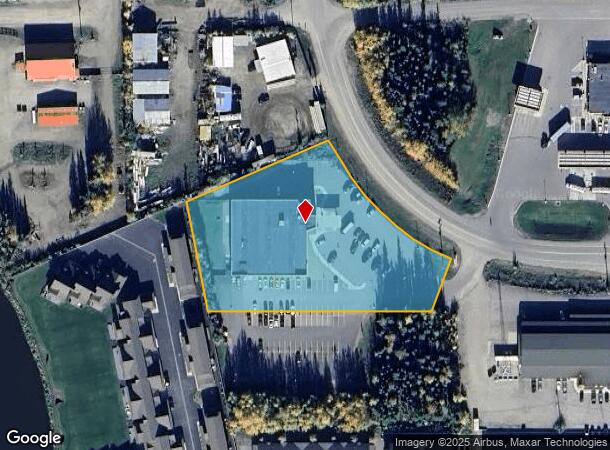  2555 Phillips Field Rd, Fairbanks, AK Parcel Map