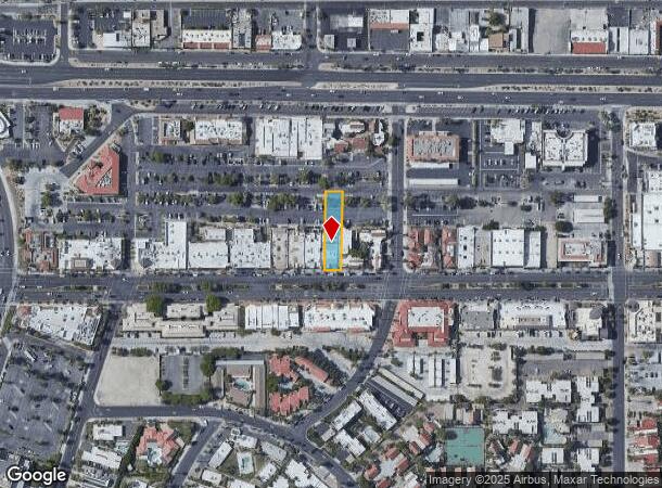 73190 El Paseo, Palm Desert, CA Parcel Map