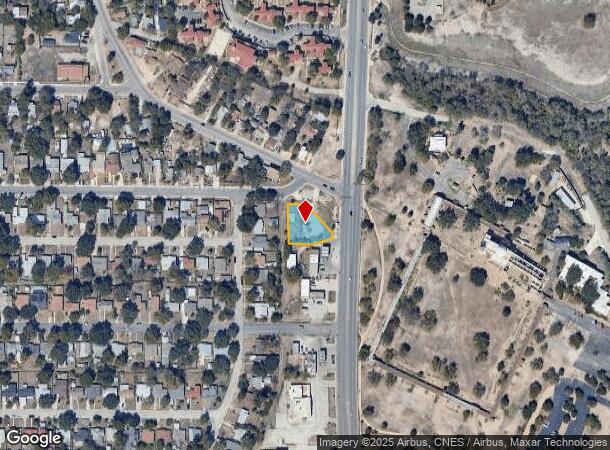  3211 Roosevelt Ave, San Antonio, TX Parcel Map