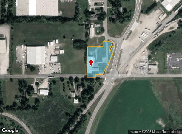 810 S Broad St, Fremont, IN Parcel Map