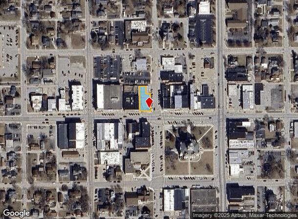 202 W Van Buren St, Columbia City, IN Parcel Map