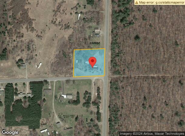  10205 State Highway 139, Argonne, WI Parcel Map