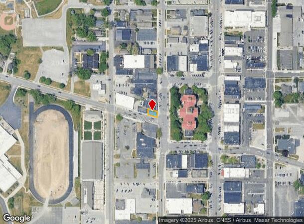  1 N Court St, Crown Point, IN Parcel Map