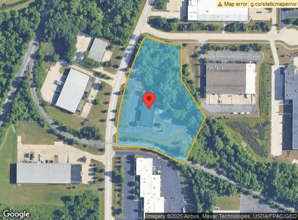  16855 Foltz Industrial Pkwy, Strongsville, OH Parcel Map