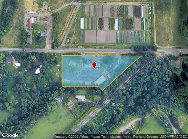  31520 E Woodard Rd, Troutdale, OR Parcel Map