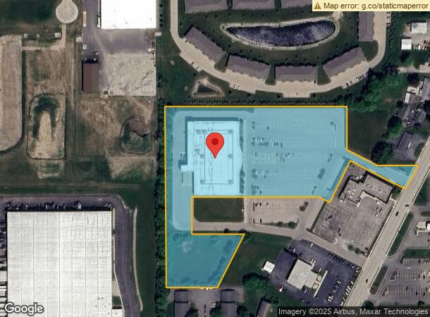  1734 N Spring St, Beaver Dam, WI Parcel Map