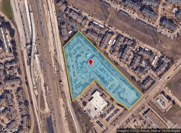 1919 Oates Dr, Mesquite, TX Parcel Map