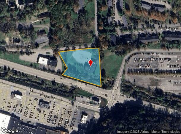 9800B Mcknight Rd, Pittsburgh, PA Parcel Map
