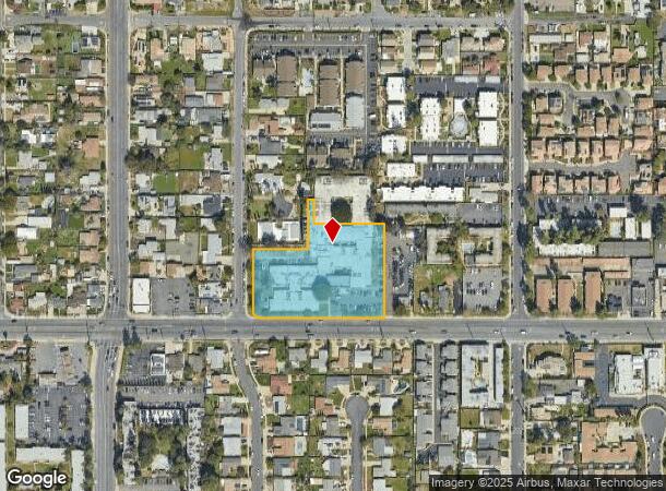  510 E Washington Ave, El Cajon, CA Parcel Map