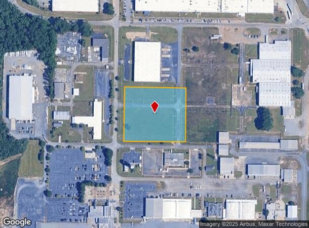  Airport Dr, Macon, GA Parcel Map