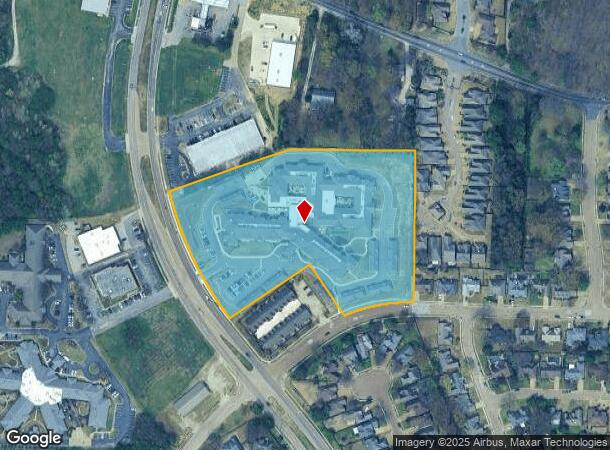  1600 Appling Rd, Cordova, TN Parcel Map