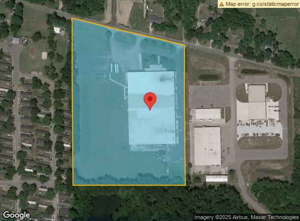  2551 County Road 10 W, Elkhart, IN Parcel Map