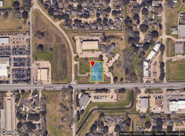 5523 Broadway St, Pearland, TX Parcel Map