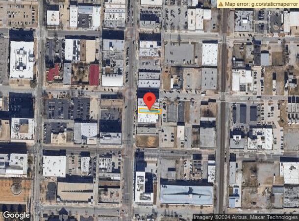  718 N Broadway Ave, Oklahoma City, OK Parcel Map