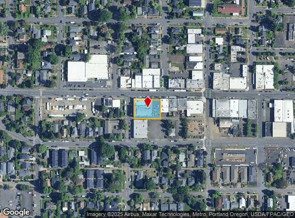  7804 Se Stark St, Portland, OR Parcel Map