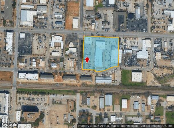201 N East St, Arlington, TX Parcel Map
