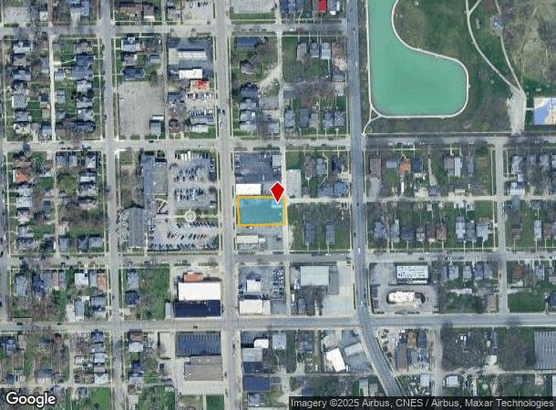  2517 S Calhoun St, Fort Wayne, IN Parcel Map