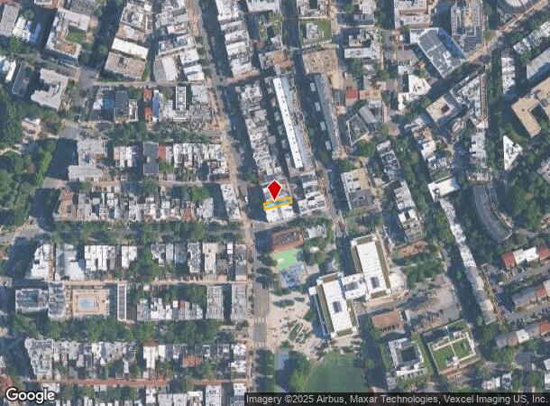 2307 18Th St Nw, Washington, DC Parcel Map