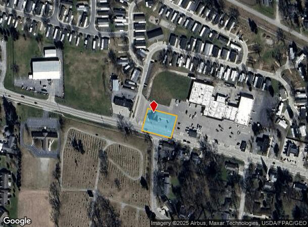 640 W Adrian St, Blissfield, MI Parcel Map