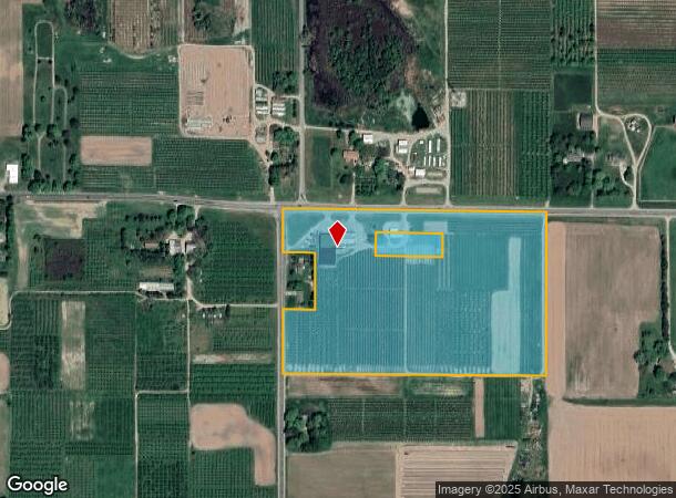 7316 E Main St, Berrien Center, MI Parcel Map