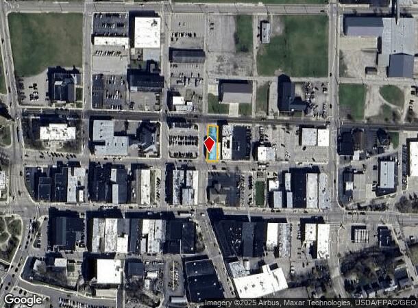 34 E 2Nd St, Ashland, OH Parcel Map