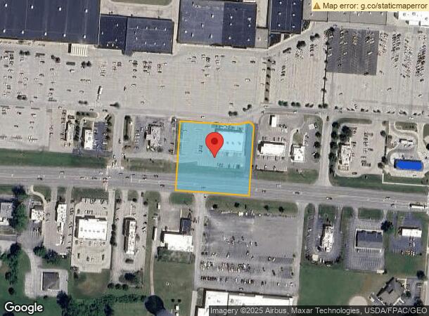  1252 E Ash St, Piqua, OH Parcel Map