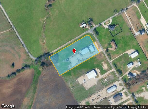 421 Hoyt Rd, Waxahachie, TX Parcel Map