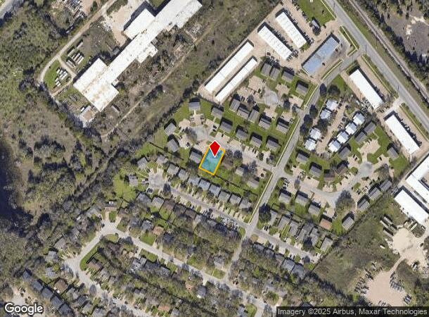 2706 Evergreen Cir, Bryan, TX Parcel Map
