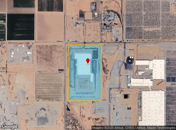  1337 W Peters Rd, Casa Grande, AZ Parcel Map