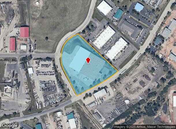  718 Atchison Way, Castle Rock, CO Parcel Map