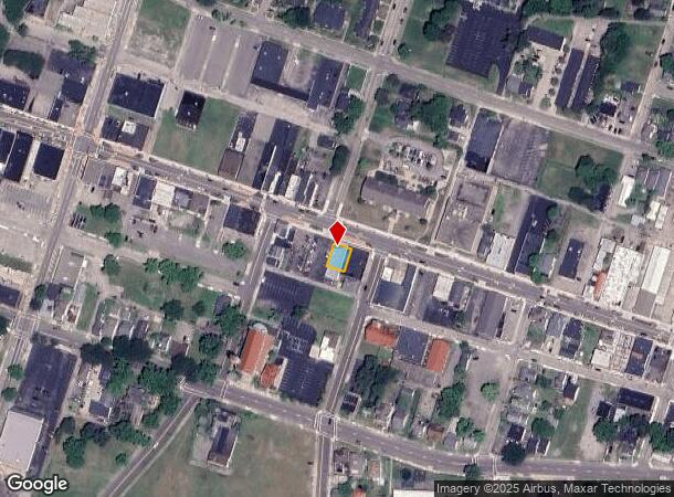  1426 Central Ave, Middletown, OH Parcel Map