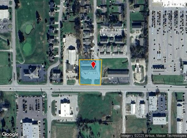 1642 W Mcclain Ave, Scottsburg, IN Parcel Map