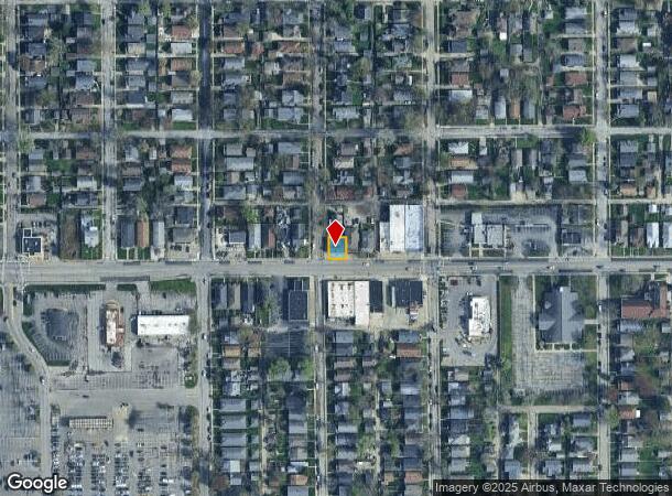  4602 E 10Th St, Indianapolis, IN Parcel Map