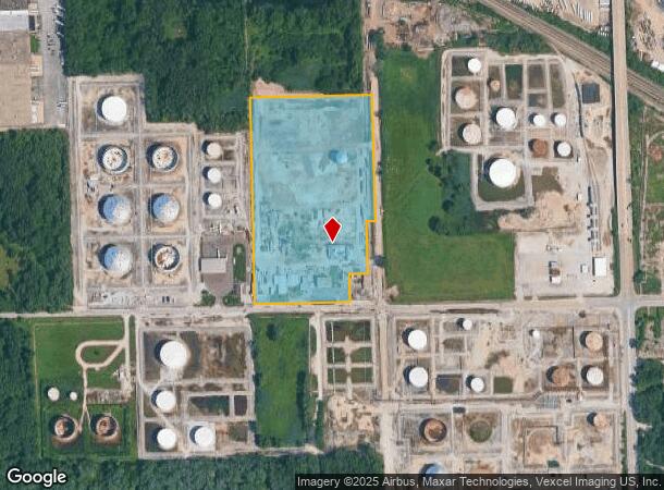 3600 W 131St St, Alsip, IL Parcel Map