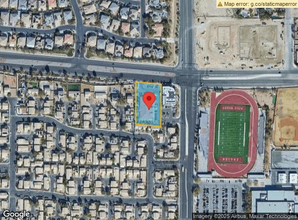  7601 Grand Teton Dr, Las Vegas, NV Parcel Map