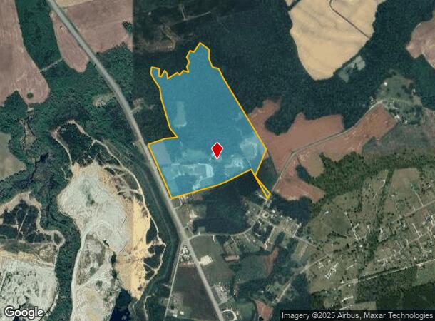 6266 Richlands Hwy, Richlands, NC Parcel Map