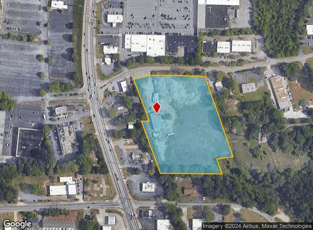  2929 S Rainbow Dr, Decatur, GA Parcel Map