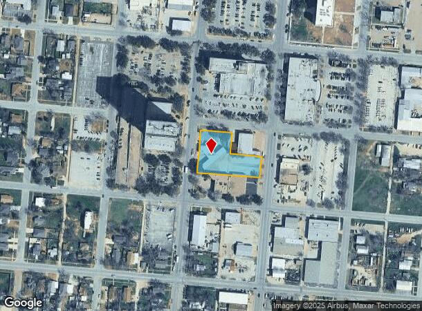  525 Chestnut St, Abilene, TX Parcel Map