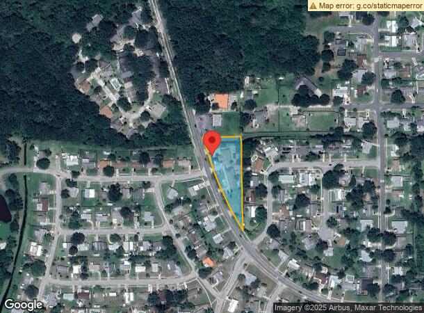  1275 N Singleton Ave, Titusville, FL Parcel Map