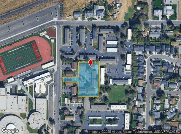 720 N Arthur St, Kennewick, WA Parcel Map