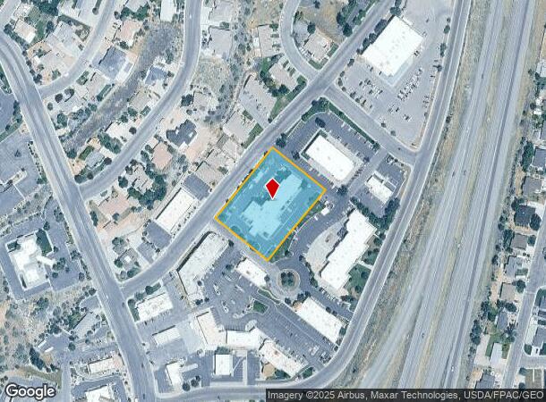 1145 S Bentley Blvd, Cedar City, UT Parcel Map