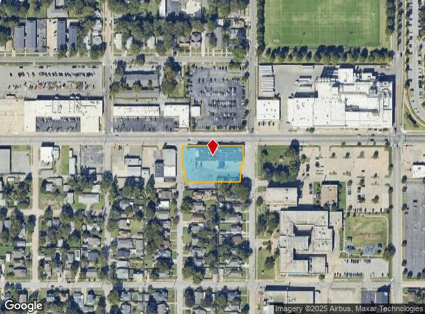 2636 E 11Th St, Tulsa, OK Parcel Map