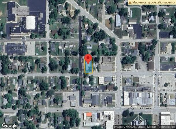  205 N Michigan St, Rockville, IN Parcel Map