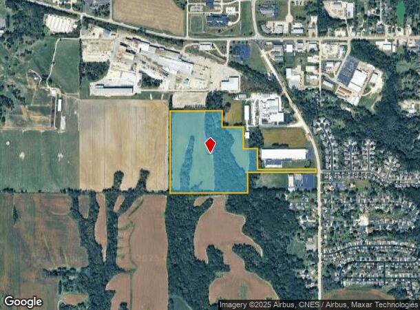 W Fauber Rd, Peoria, IL Parcel Map